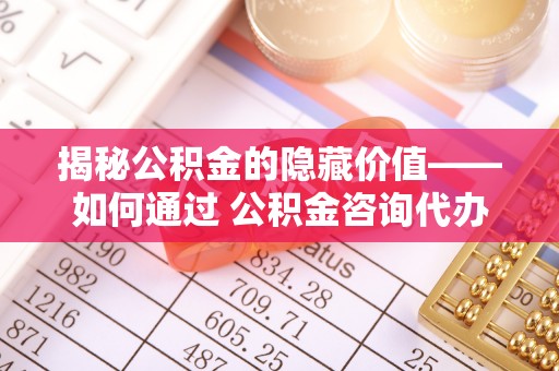 大荔揭秘公积金的隐藏价值——如何通过 公积金咨询代办提取 优化财富管理