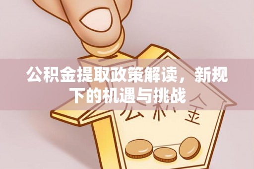 大荔公积金提取政策解读，新规下的机遇与挑战