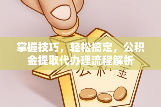 大荔掌握技巧，轻松搞定，公积金提取代办理流程解析