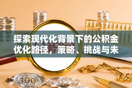 大荔探索现代化背景下的公积金优化路径，策略、挑战与未来展望