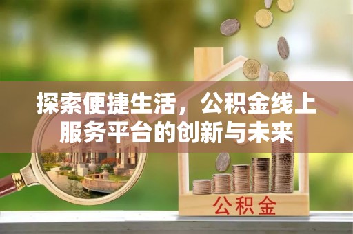 大荔探索便捷生活，公积金线上服务平台的创新与未来