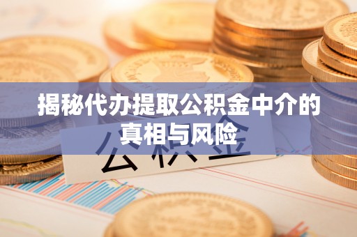 大荔揭秘代办提取公积金中介的真相与风险