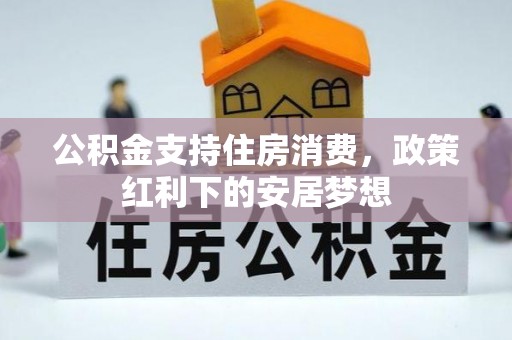 大荔公积金支持住房消费，政策红利下的安居梦想