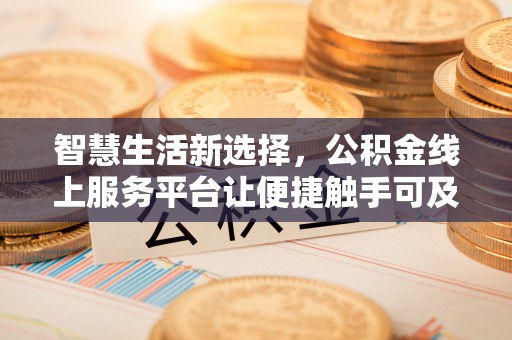 大荔智慧生活新选择，公积金线上服务平台让便捷触手可及