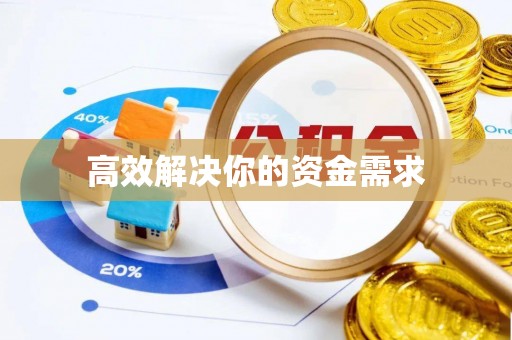大荔高效解决你的资金需求