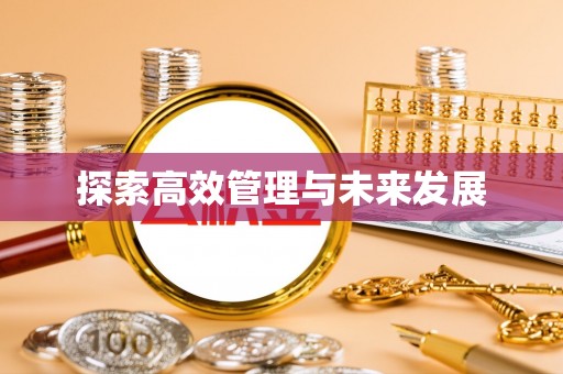 大荔探索高效管理与未来发展