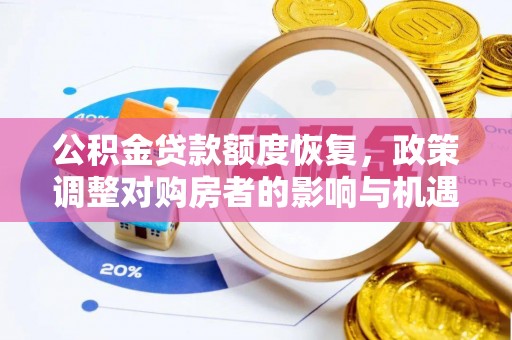 大荔公积金贷款额度恢复，政策调整对购房者的影响与机遇