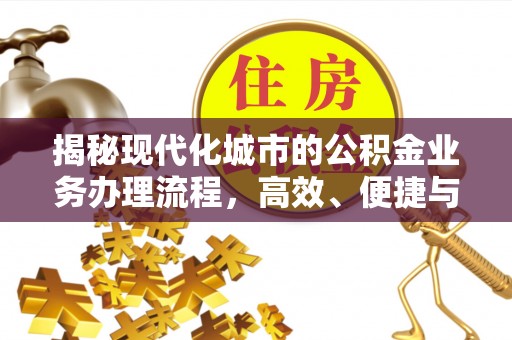大荔揭秘现代化城市的公积金业务办理流程，高效、便捷与未来趋势