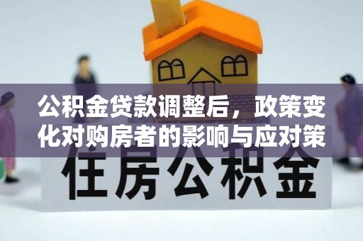 大荔公积金贷款调整后，政策变化对购房者的影响与应对策略