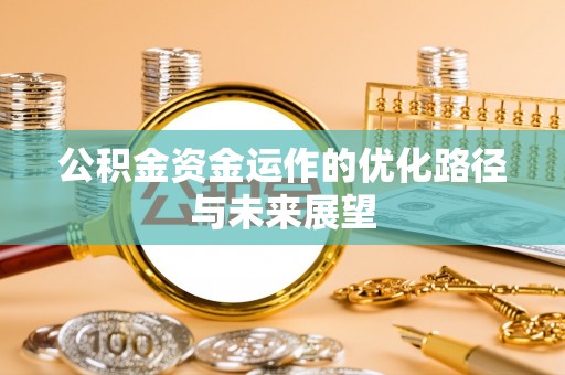大荔公积金资金运作的优化路径与未来展望
