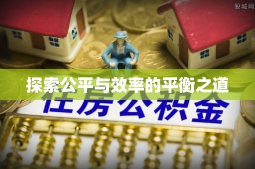 大荔探索公平与效率的平衡之道
