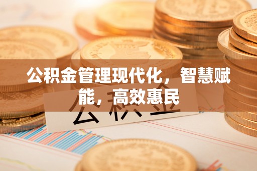 大荔公积金管理现代化，智慧赋能，高效惠民