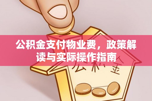大荔公积金支付物业费，政策解读与实际操作指南